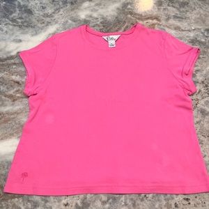 Hot Pink Lily Pulitzer Basic Tee